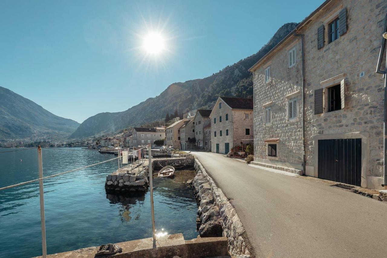 18Th Century Villa In The Unesco Bay Of Kotor Eksteriør billede