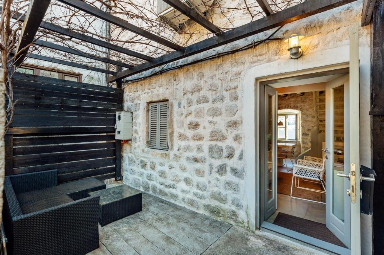 18Th Century Villa In The Unesco Bay Of Kotor Eksteriør billede